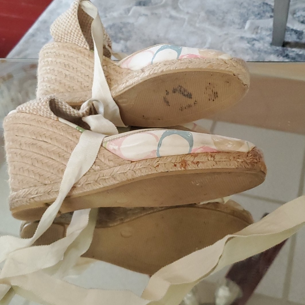 Coach colorful platform with lace size 8 - Picture 5 of 5